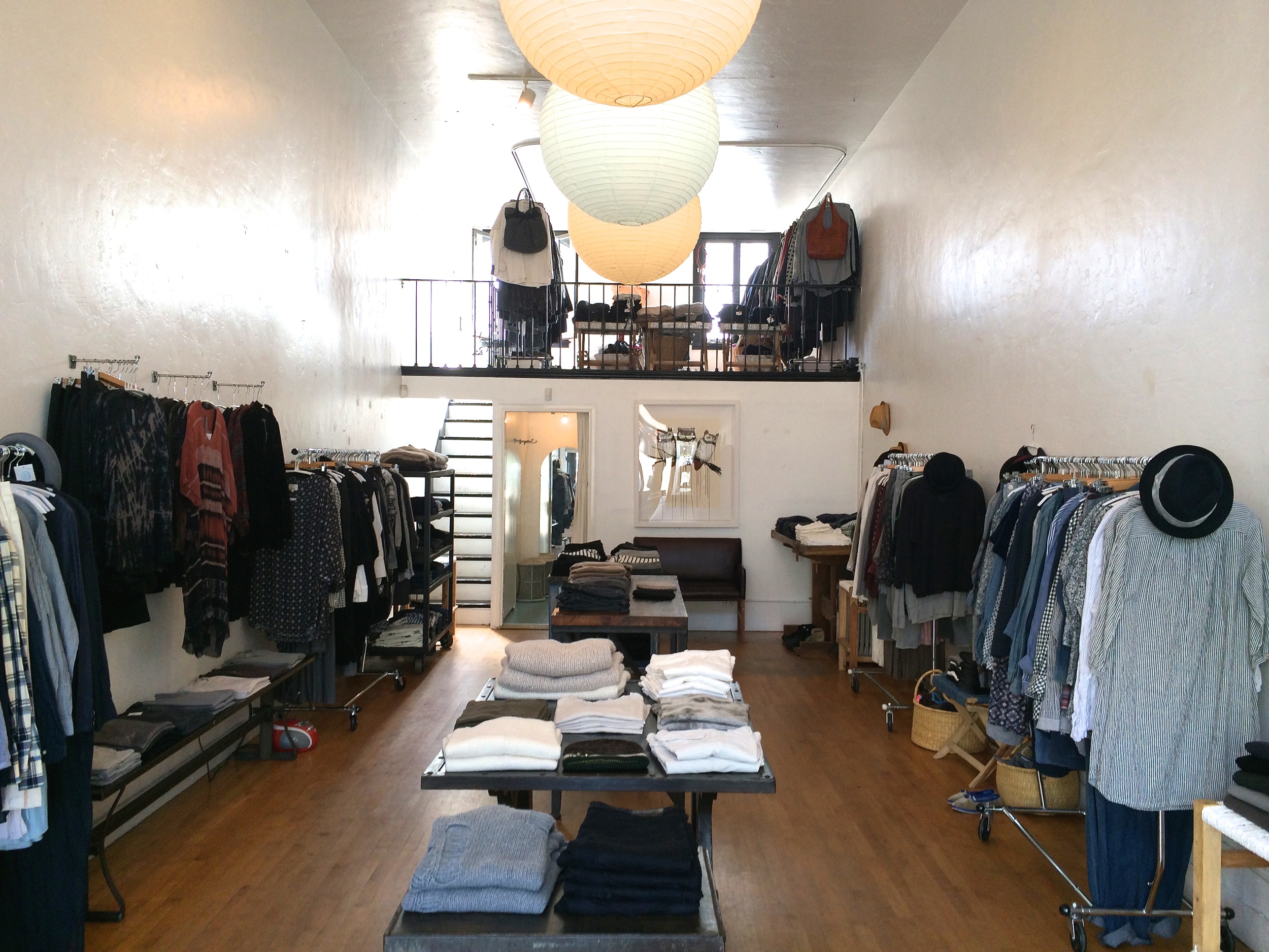 The women's clothing store.