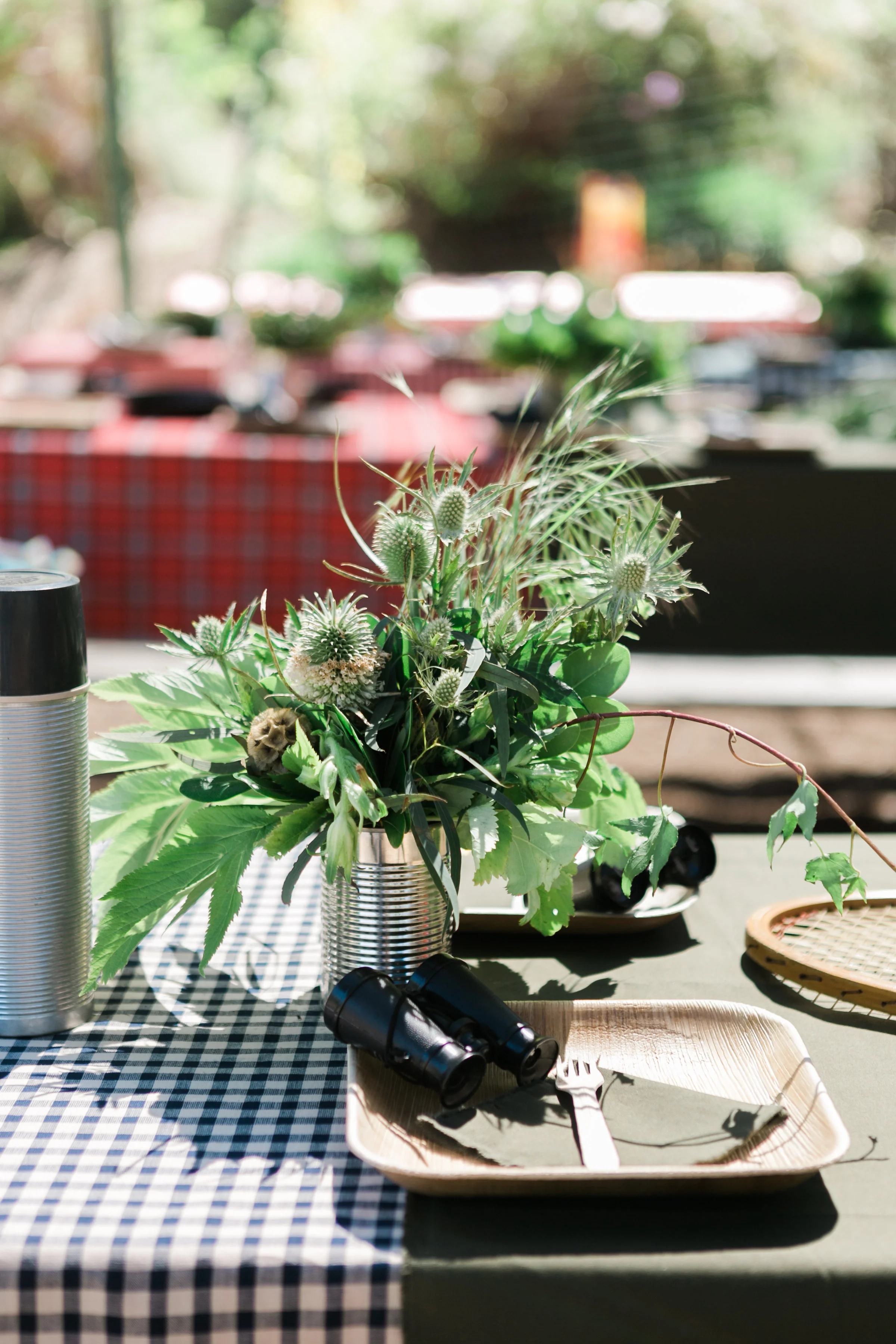 VINTAGE CAMPING BIRTHDAY PARTY FOR BRIXTON'S 3RD BIRTHDAY