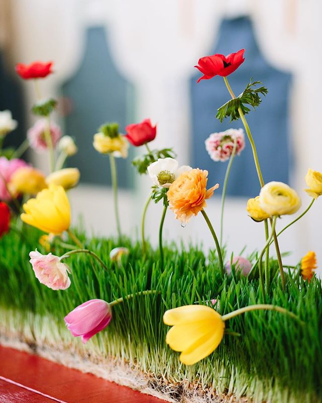 Happy Spring! 🌷🌸 // Photo @marycostaphoto Flowers @irisanddaughter Venue @hedleyandbennett Design #twinkandsis