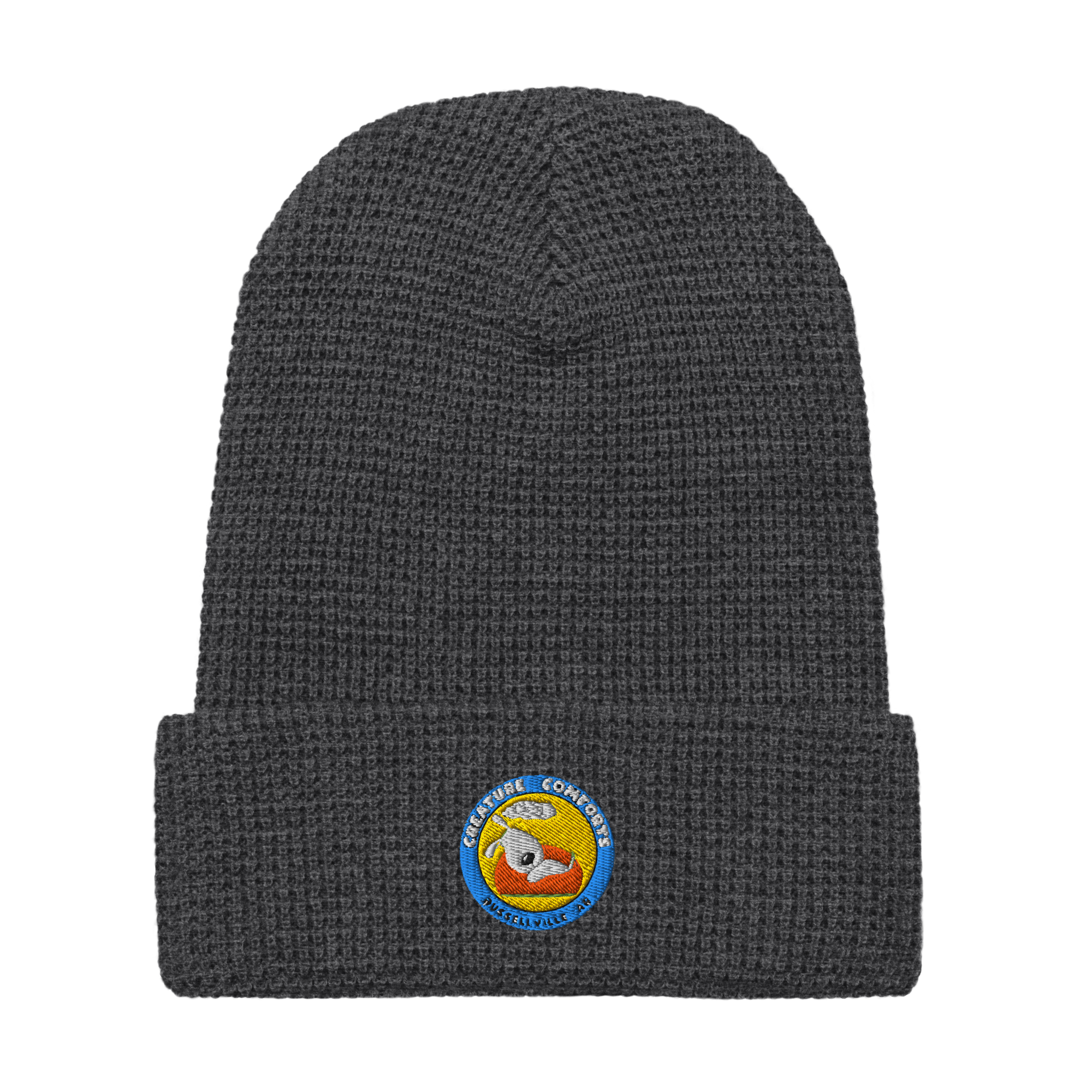 waffle-beanie-heather-charcoal-front-69bc3289d1a07.png