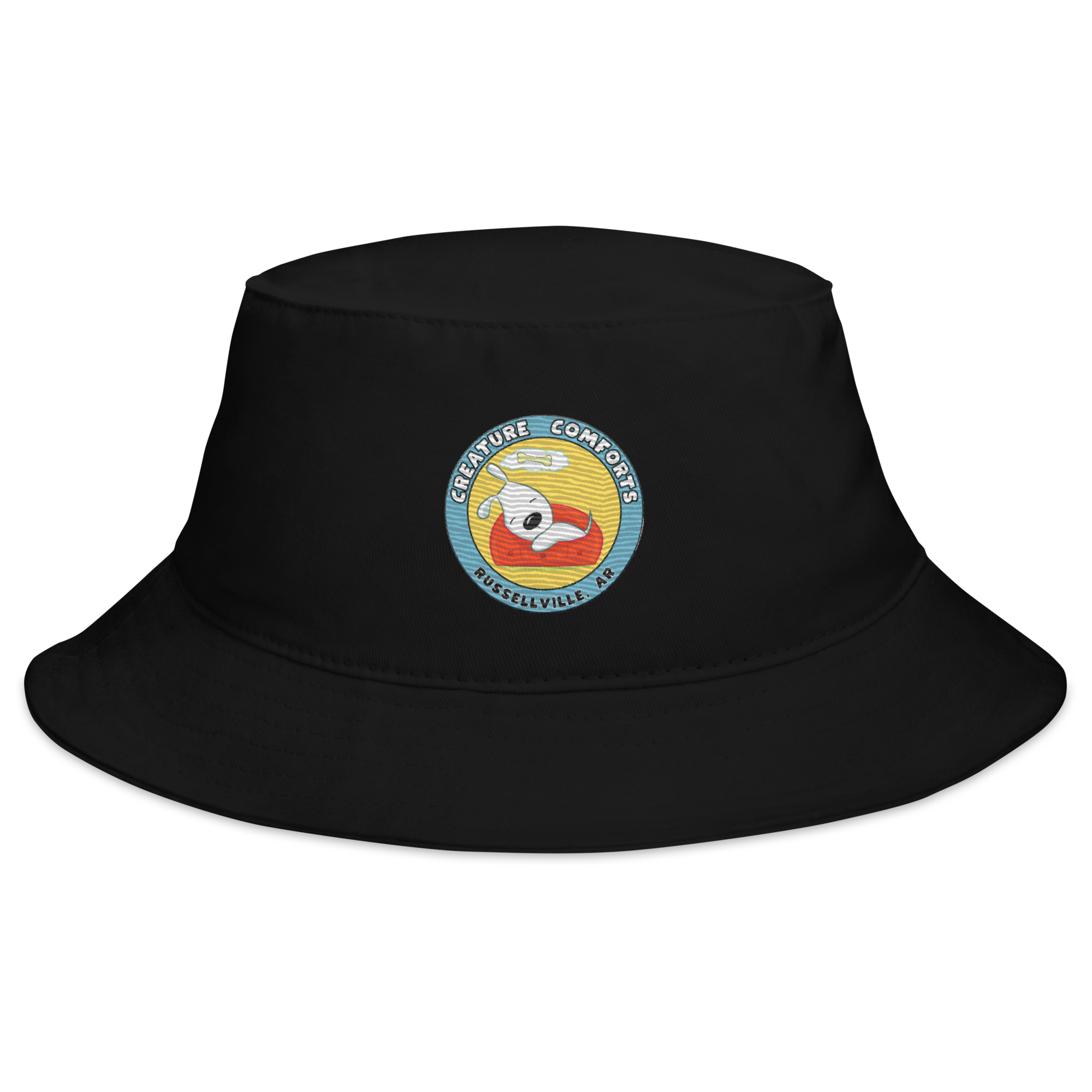 bucket-hat-i-big-accessories-bx003-black-front-69bc003a09c3d.png