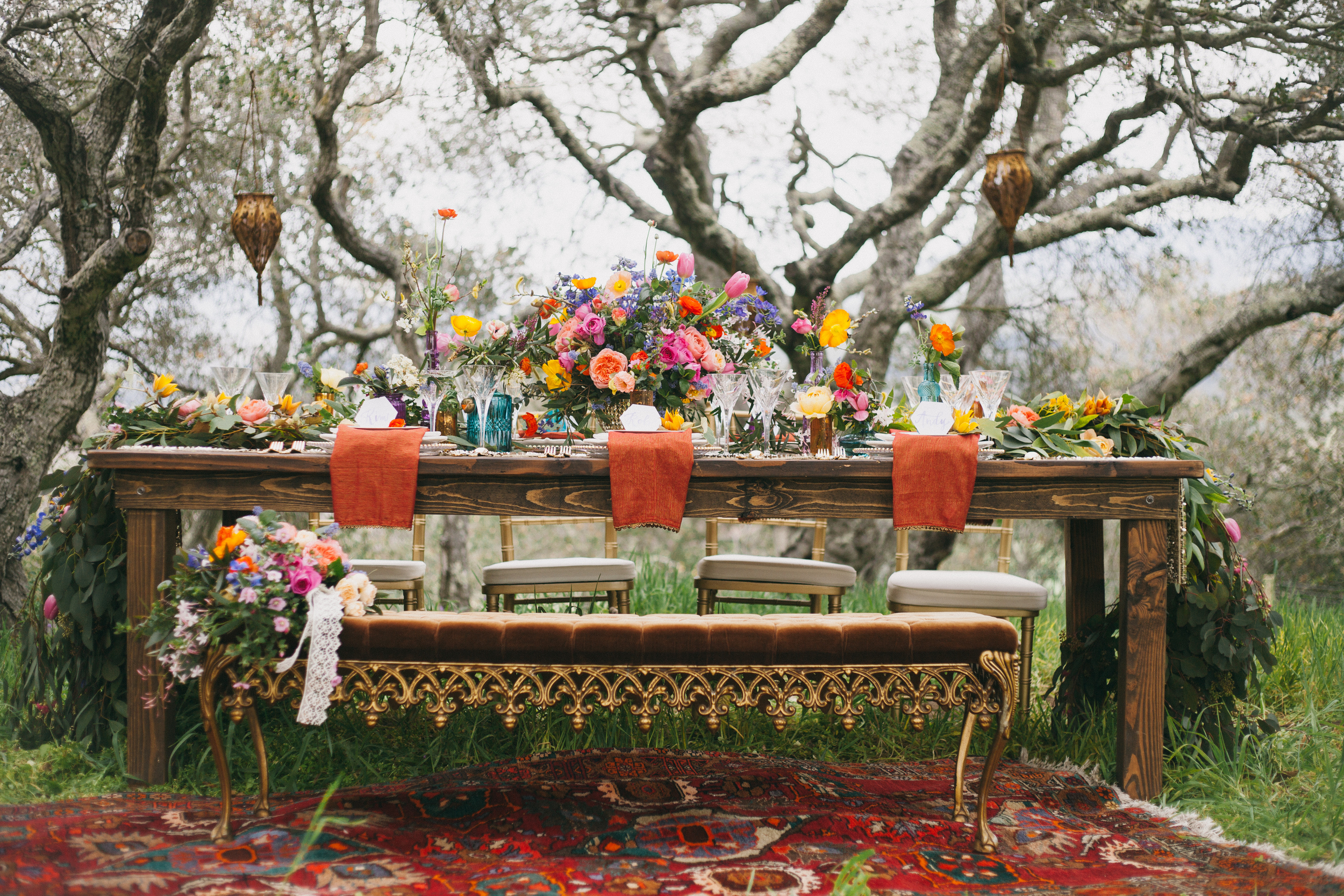 Bohemian Wedding Table 