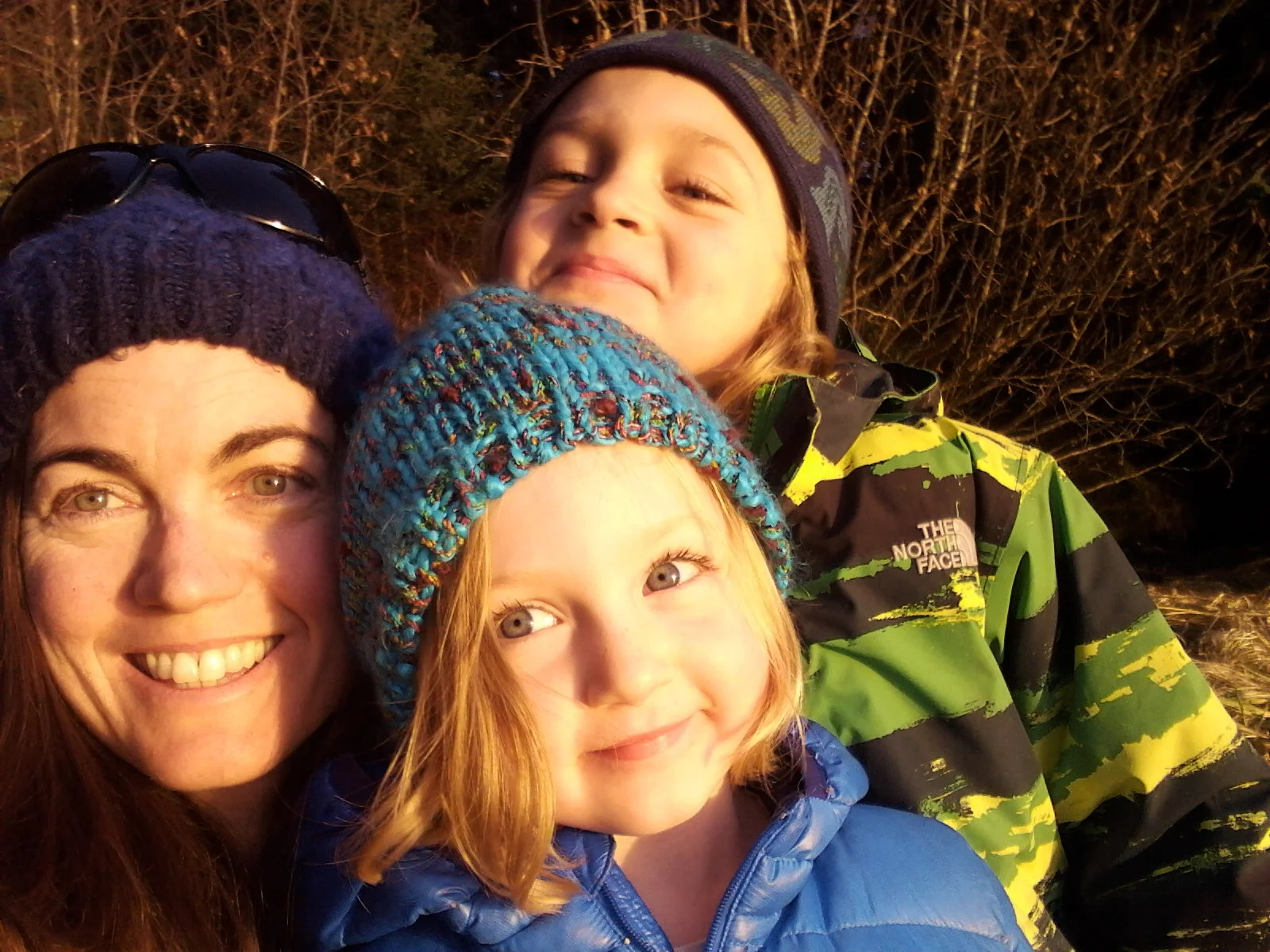 Merreley and her children. Photo courtesy of the author.