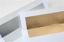 Silver or Gold Lined