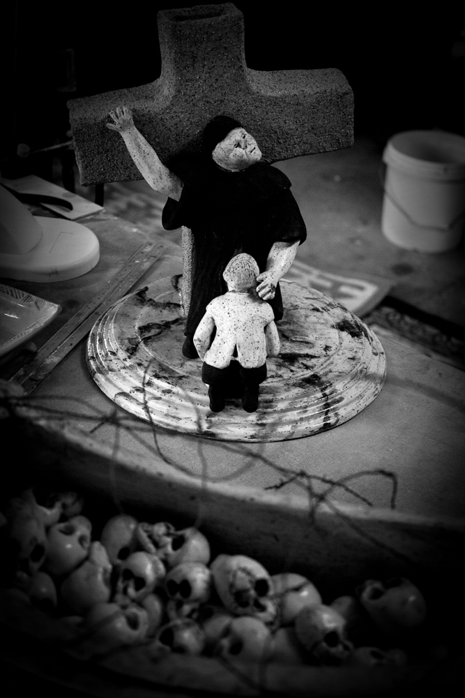 Peter Harris - clay sculpture