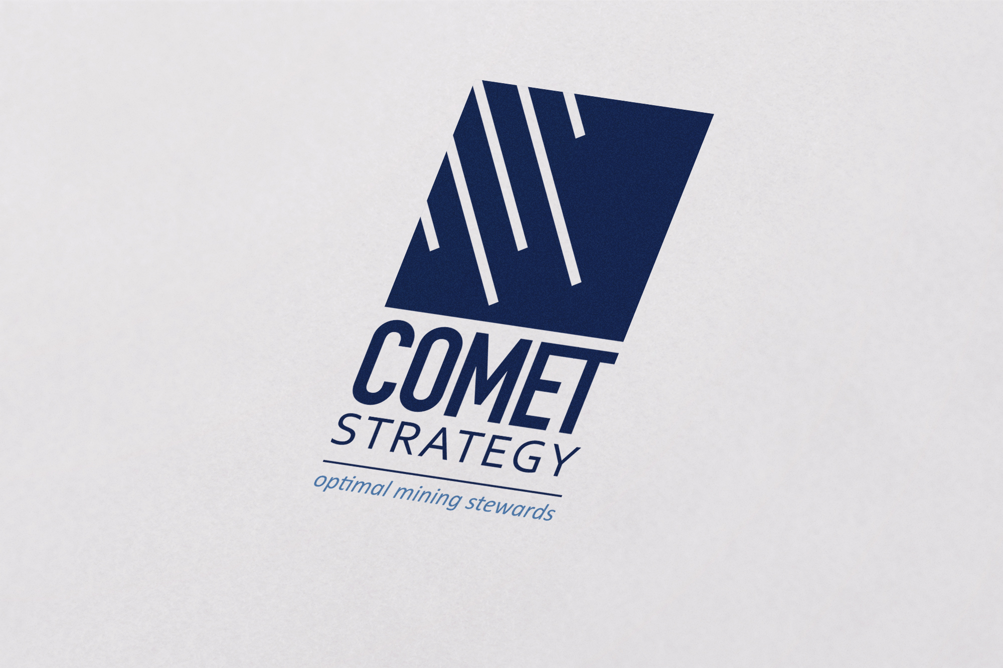 CLIENT: Comet Strategy PROJECT: Logo design and identity development