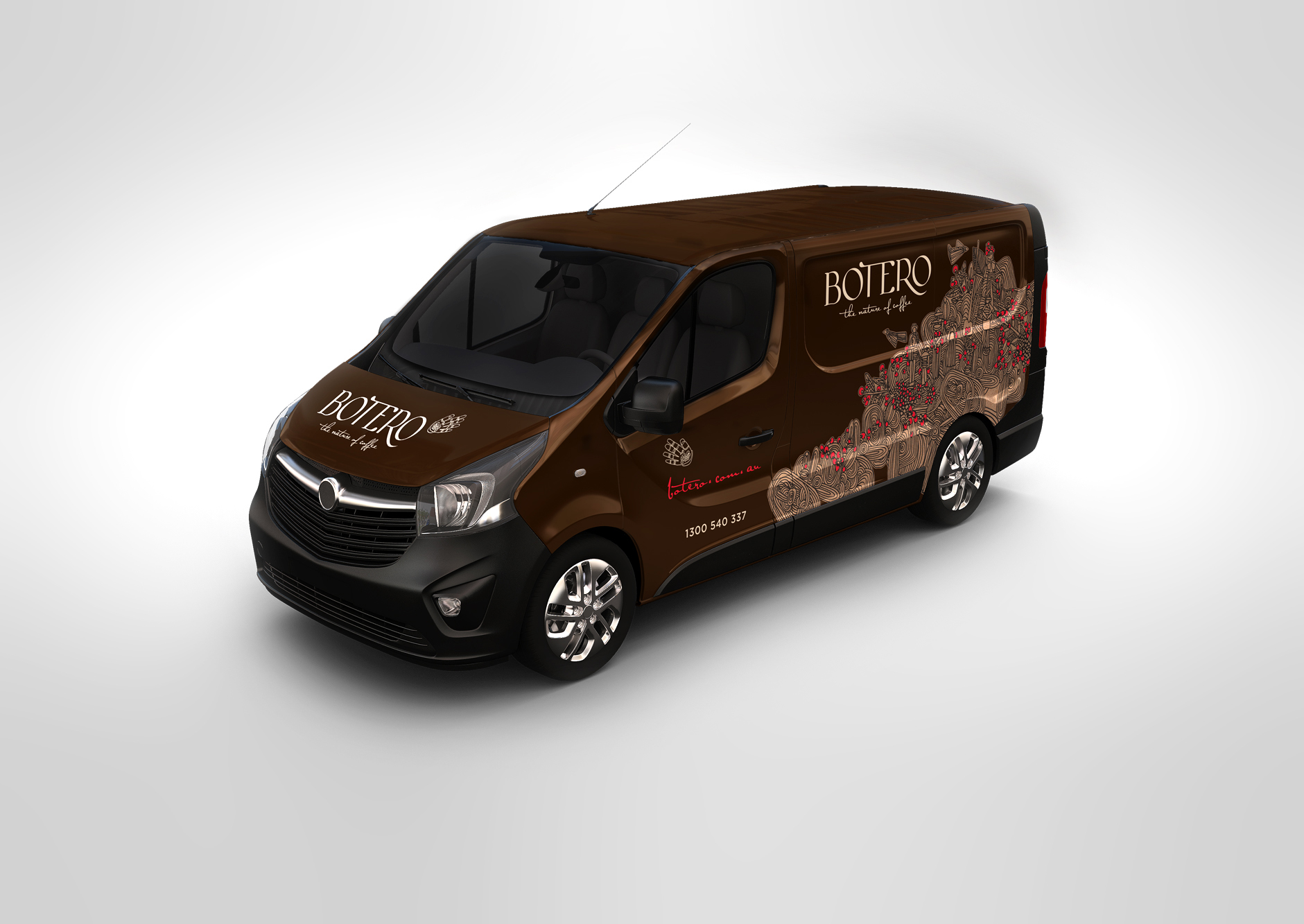CLIENT: Botero PROJECT: Vehicle wrap signage