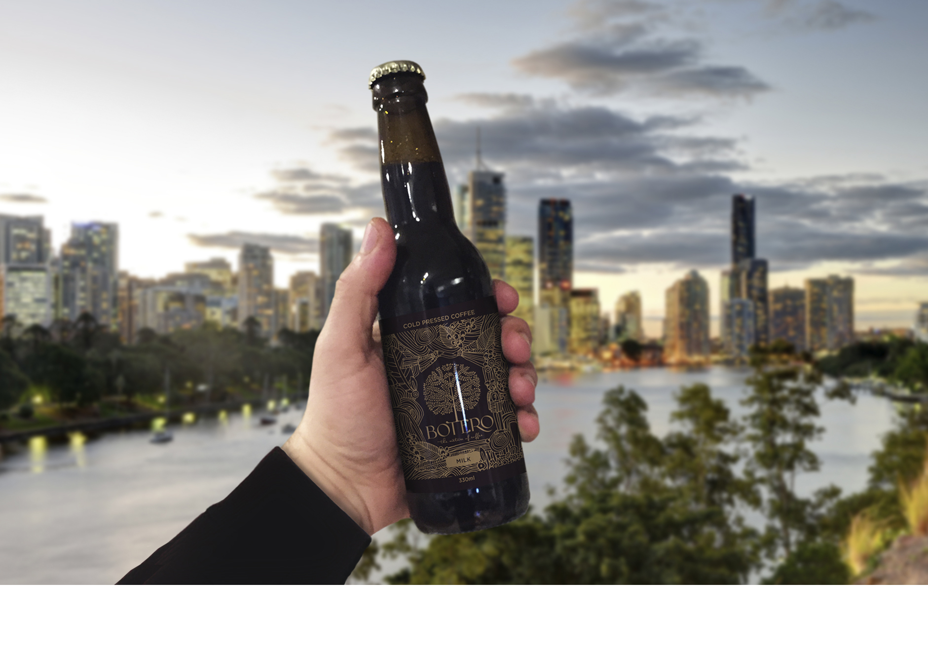 CLIENT: Botero PROJECT: Cold press coffee label concept