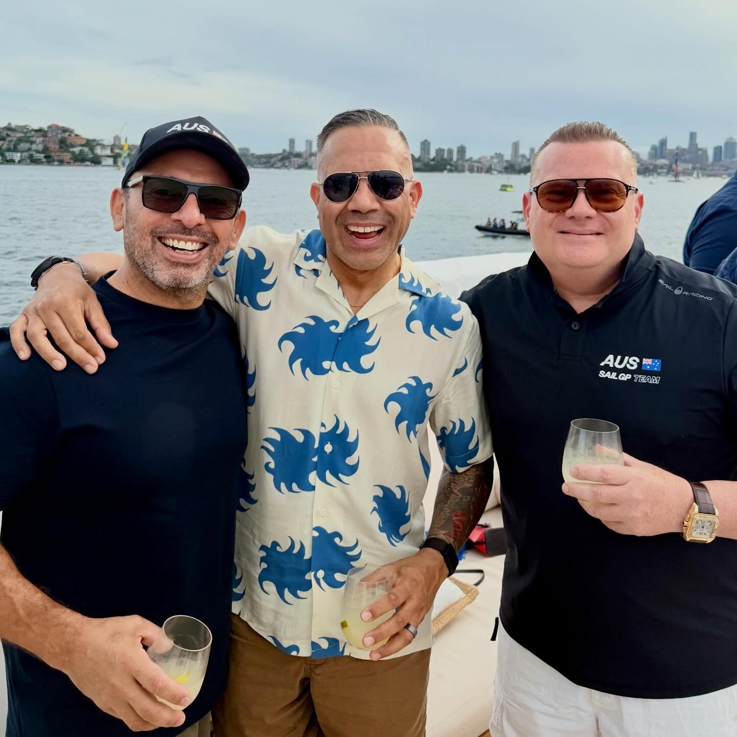 Brilliant day on the harbour for @sailgp