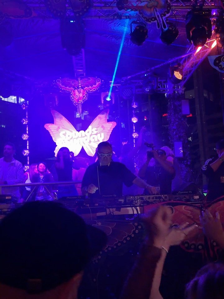 Sounds on Sunday with the master @gt_dj (and @willcate77 and @marniedibdencate)