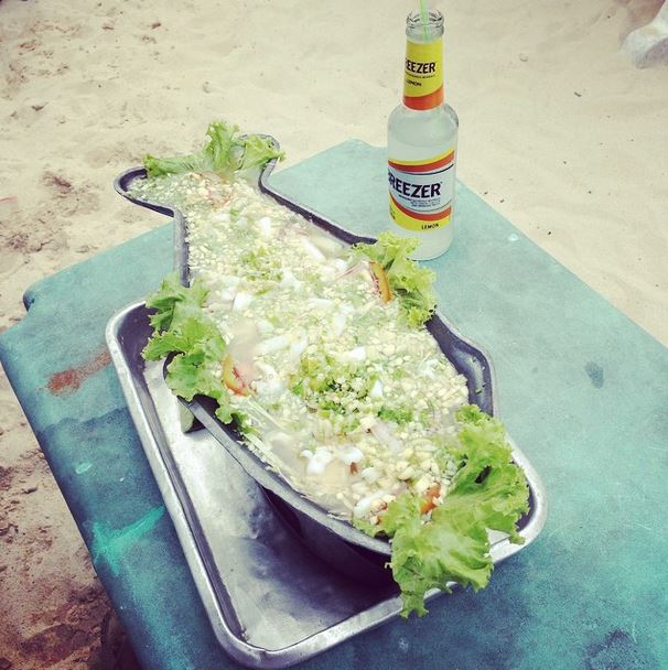Breezers on the beach 