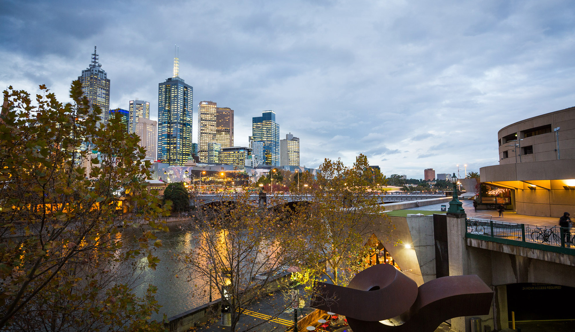 The view from within the lounge area and terrace at 7000 by Pure South