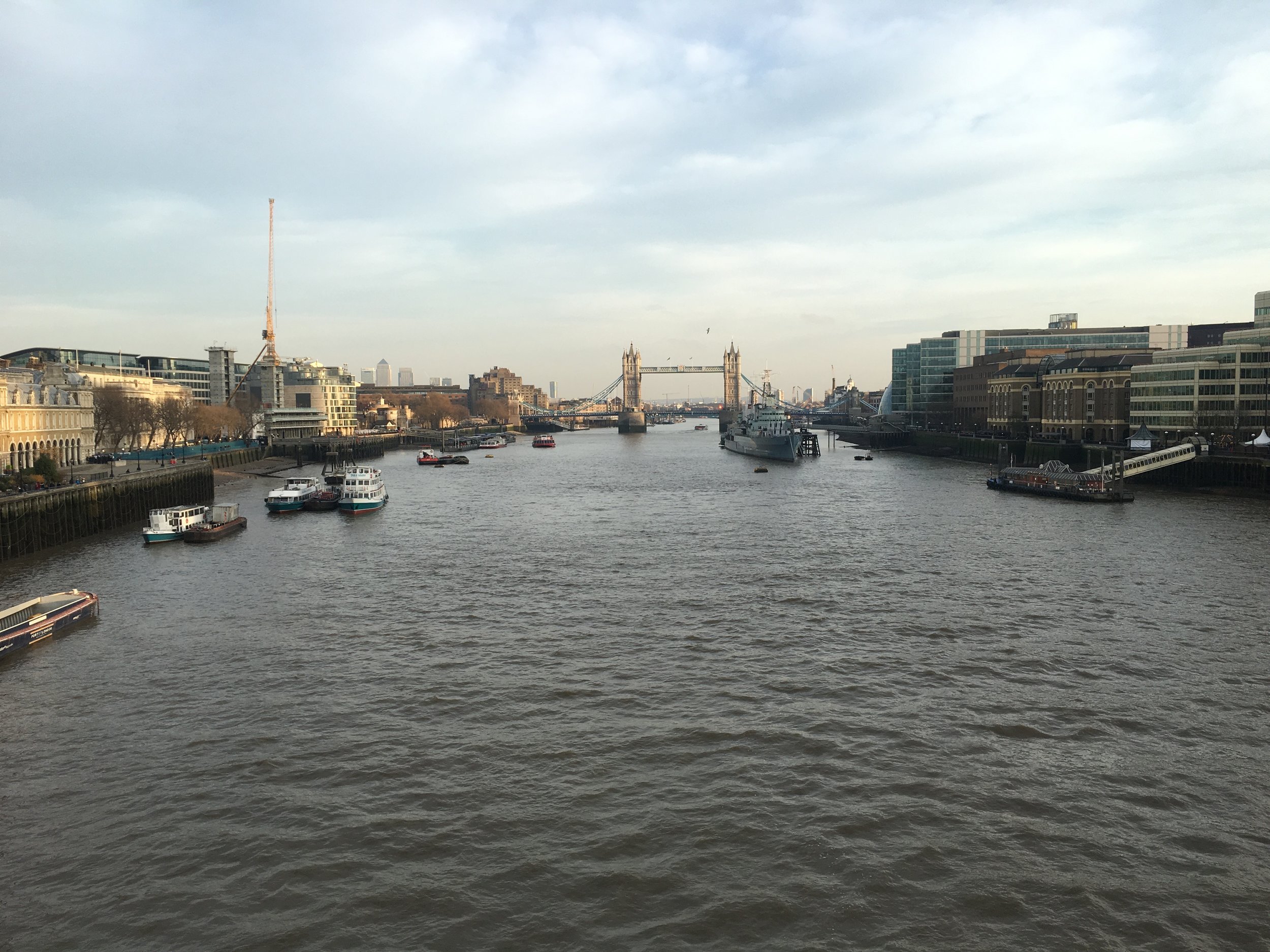 LONDON - FROM LONDON BRIDGE 2016