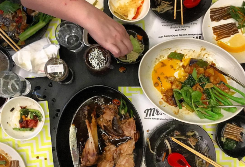 Enjoy a diversity of cuisines from all around the world like traditional Chinese at Mr Kwok. 