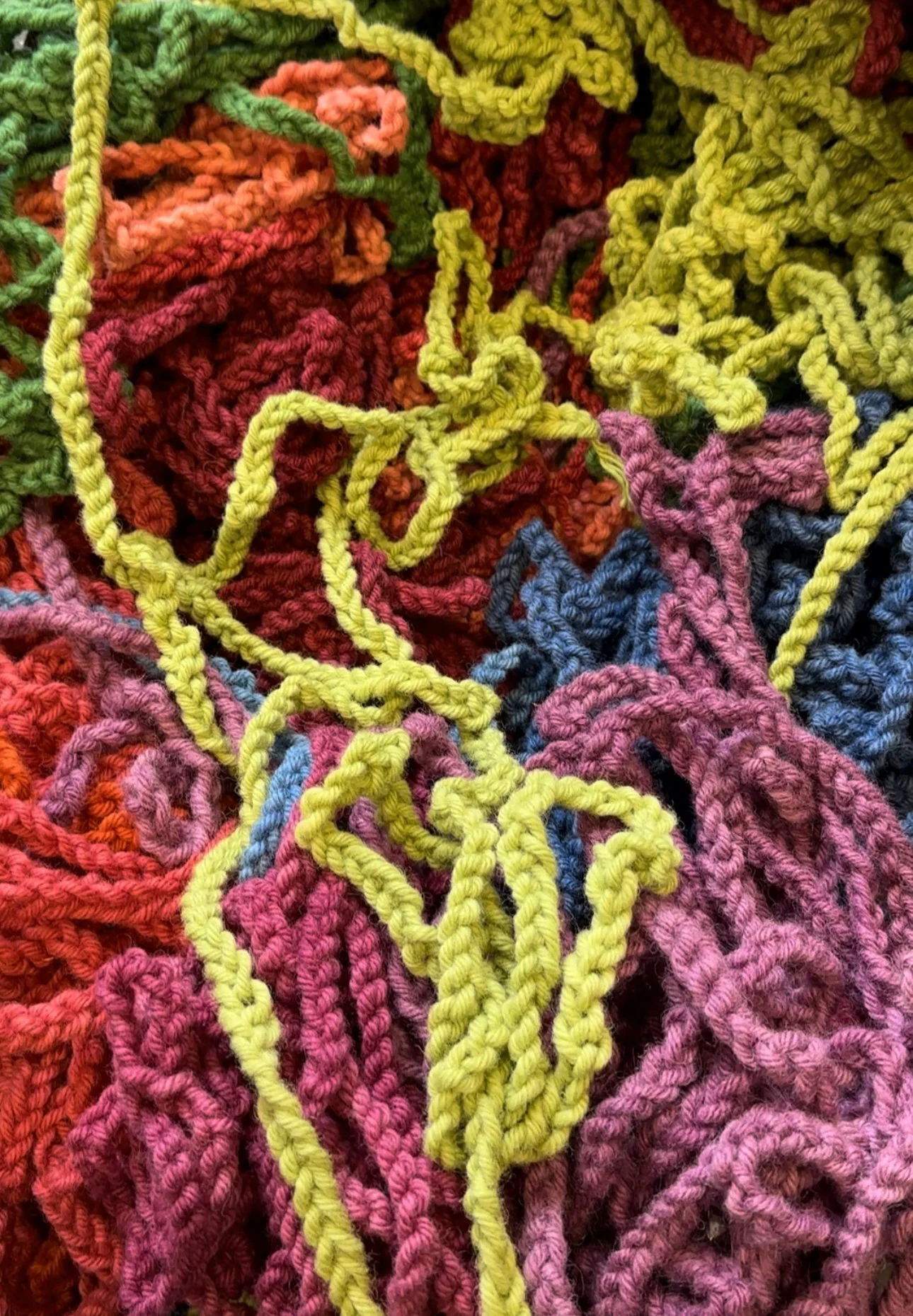 Hand dyed Wool from Bec Andersen