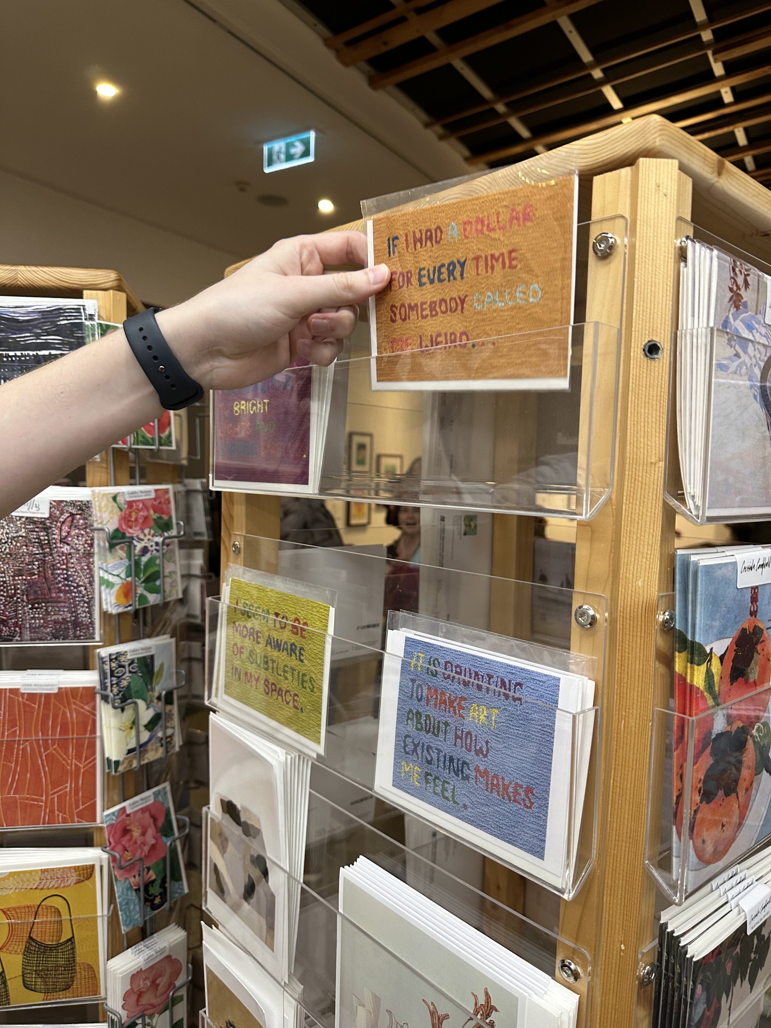 Gallery Shop products for ‘SENSITISED & SENTIMENTAL ‘ at the Tweed Regional Gallery and Margaret Olley Art Centre, 2024