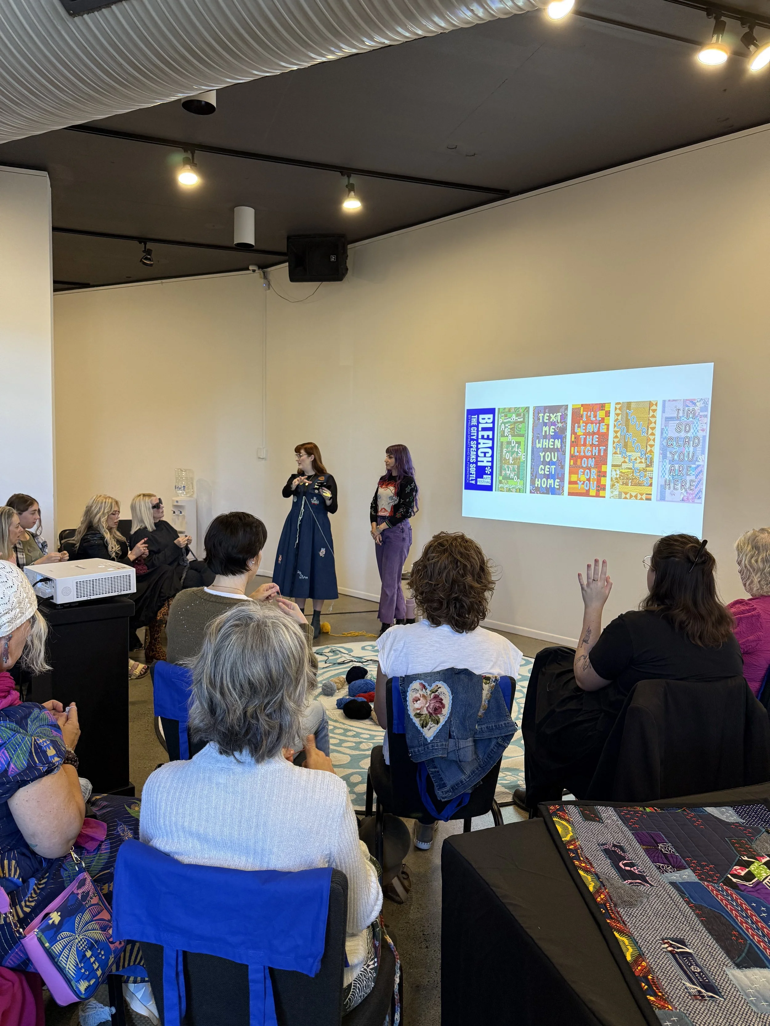 BLEACH* Festival 2025 at HOTA: Festival Workshop 'Craftivism in Public Space'