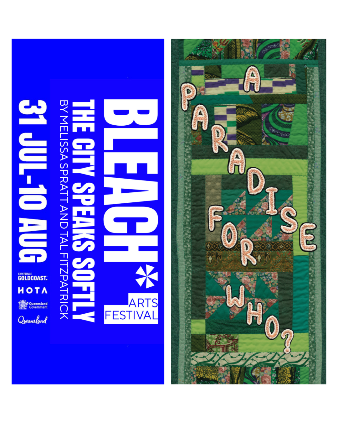 BLEACH* Festival 2025 Banner Project: Melissa Spratt & Tal Fitzpatrick