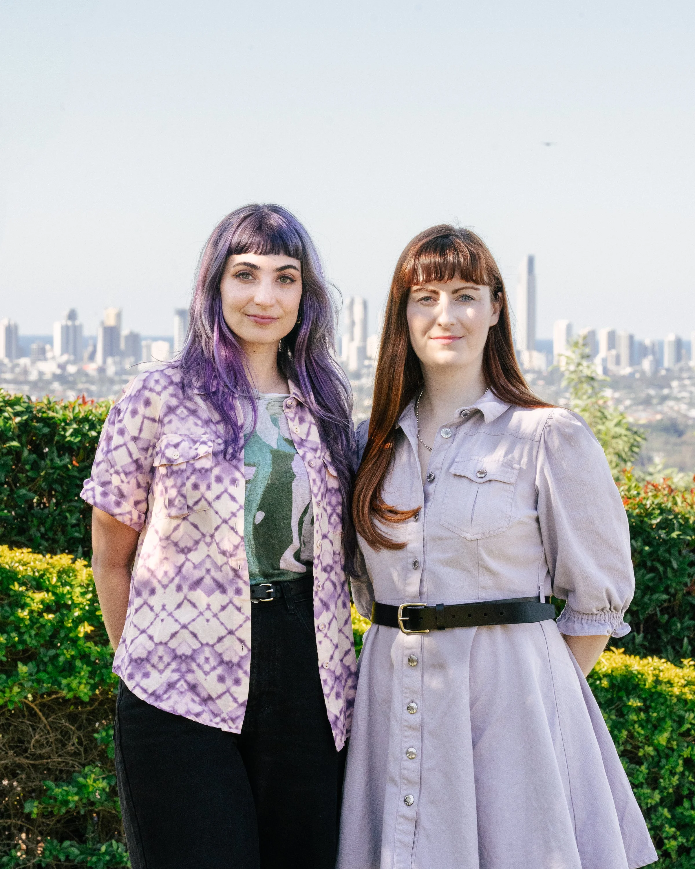 Tal Fitzpatrick and Melissa Spratt with CRS: Climate, Resilience and Sustainability Unit City of Gold Coast