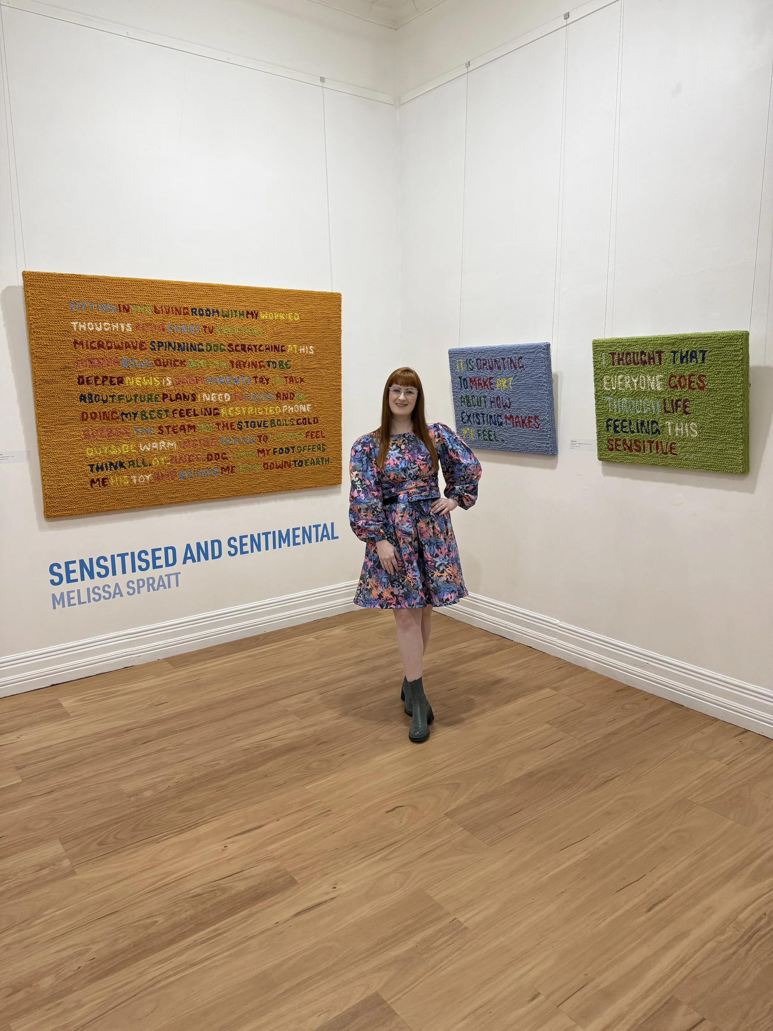Melissa Spratt, ‘SENSITISED & SENTIMENTAL’, Bank Art Museum Moree, QLD, 2026