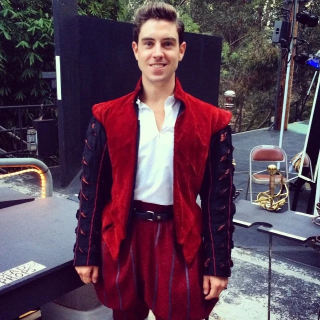 Robbie understudied and performed the role of Proteus in Two Gentlemen of Verona at The Old Globe directed by Mark Lamos. The role was usually played by Broadway's Adam Kantor. 