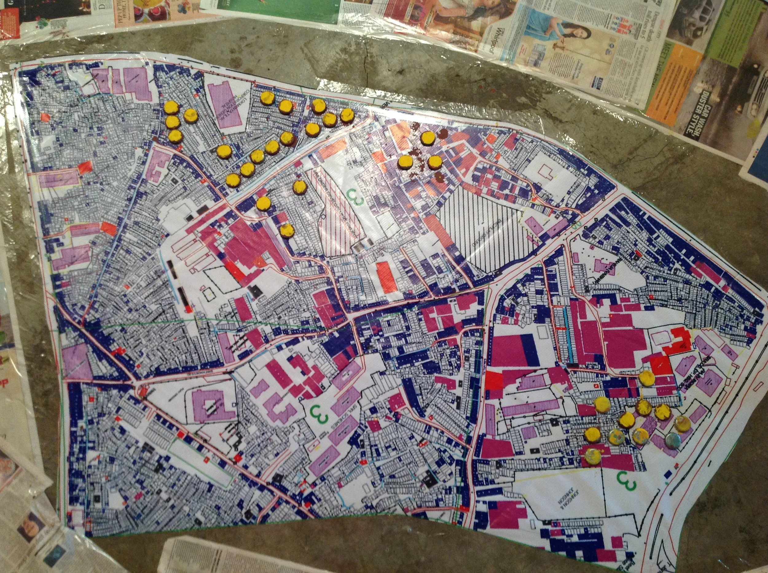Quilting a Map of Domestic Violence