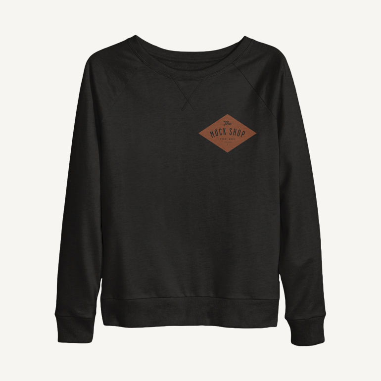 Download Womens Crew Neck Sweatshirt Mockup — THE MOCK SHOP