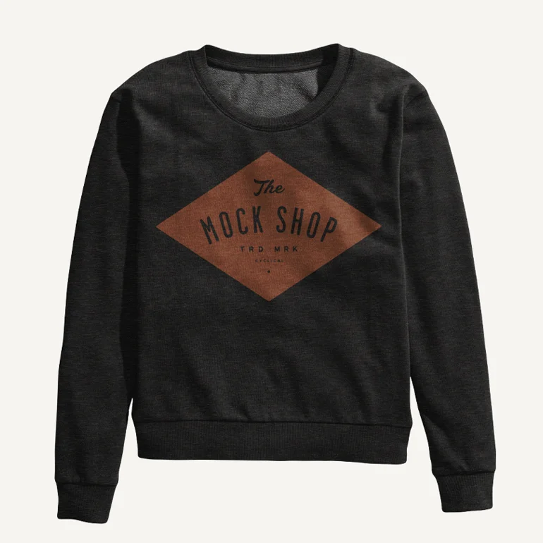 Womens Crew Neck Sweatshirt 02