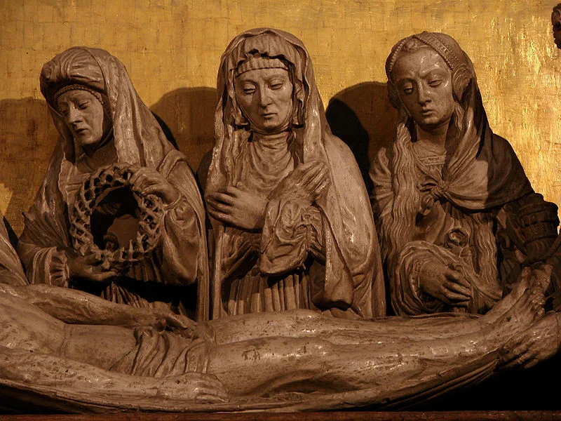 Mise au tombeau Auch 2, wikicommons