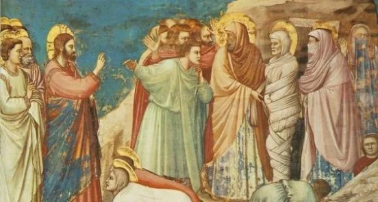 Samuel Barber Picture: Giotto di Bondone, Cappella Scrovegni a Padova, Life of Christ, Raising of Lazarus