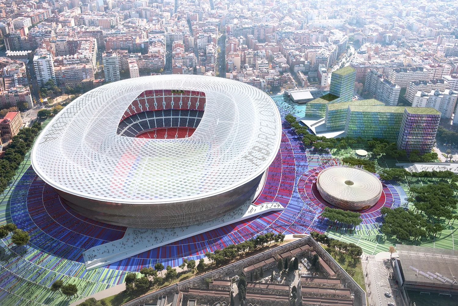 FCB Stadium Competition | b720 Arquitectos | Barcelona, Spain