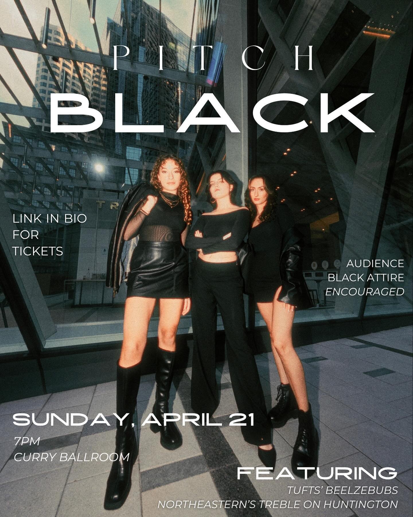 Our mezzos can&rsquo;t wait to see you this Sunday at Pitch Black!

Tickets were SOLD OUT, but&hellip; MORE HAVE BEEN ADDED!! Click the link in our bio to get tickets! 🖤

Once you click the link, select &ldquo;promotions&rdquo; and then type in the 