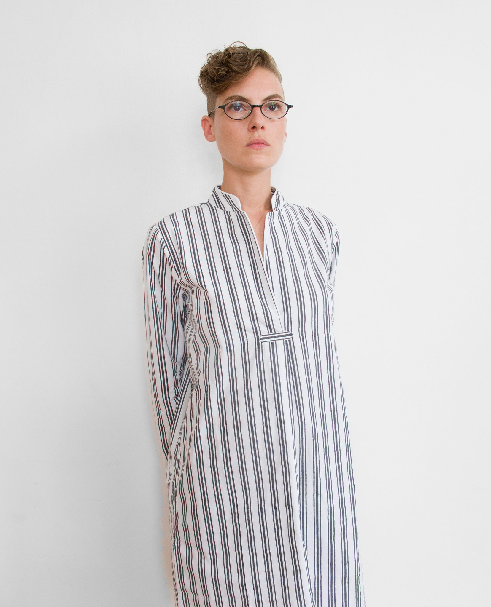 № 8307 NIGHT-SHIRT: REGIMENTAL STRIPES