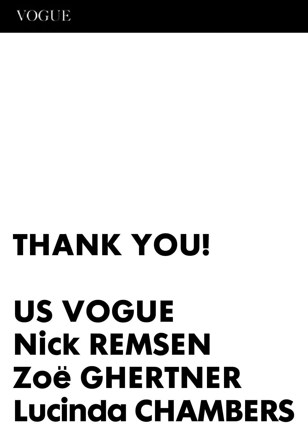 THANK YOU!