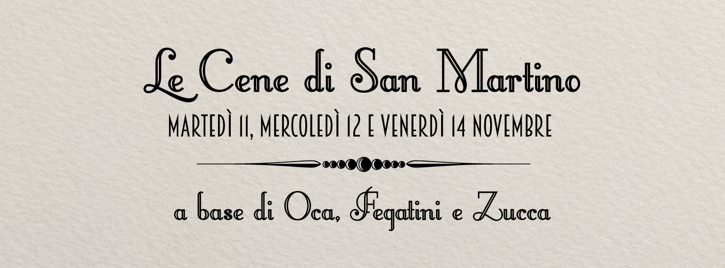 Le Cene di San Martino