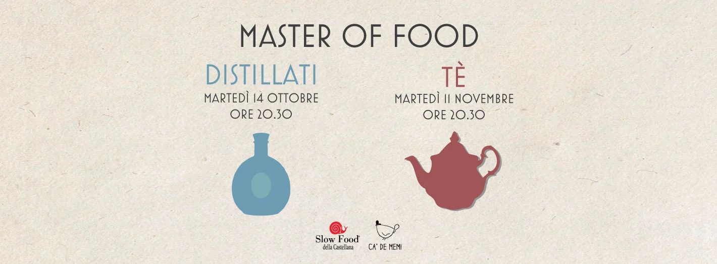 Come riconoscere una buona grappa e un tè di qualità: Master Distillati e Master Tè a Ca' de Memi