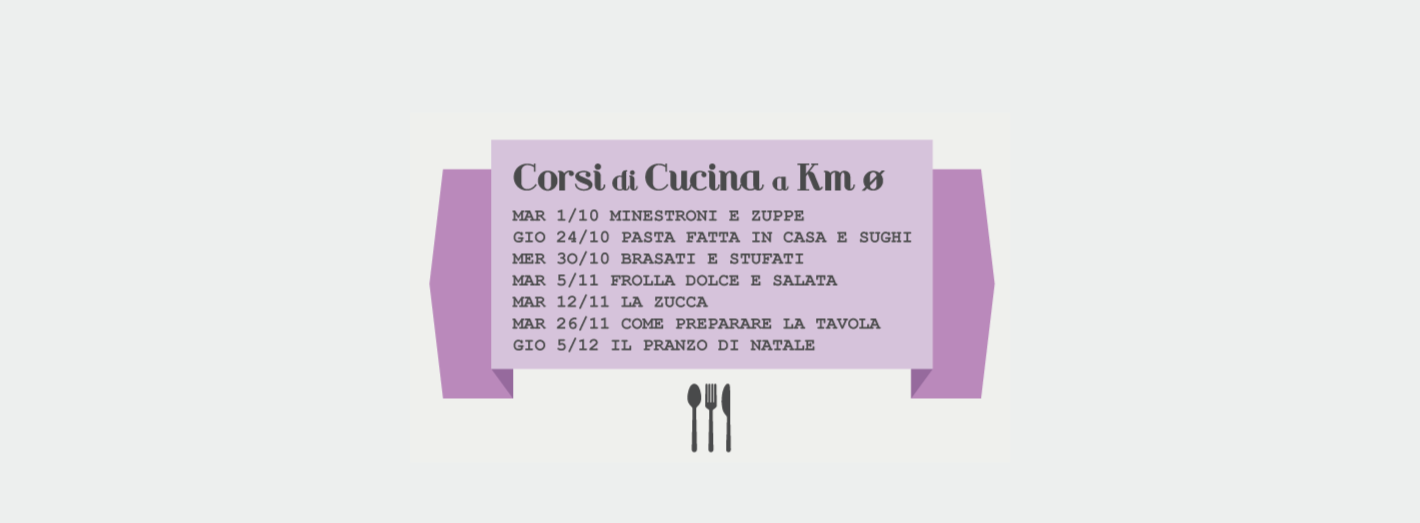Corsi di Cucina autunno-inverno