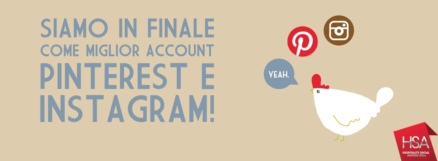 HOSPITALITY SOCIAL AWARDS: MIGLIOR ACCOUNT PINTEREST