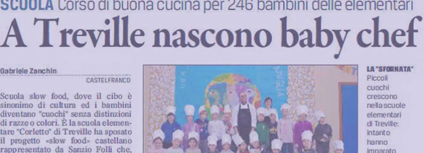 Piccoli chef crescono a Treville assieme a Slow Food