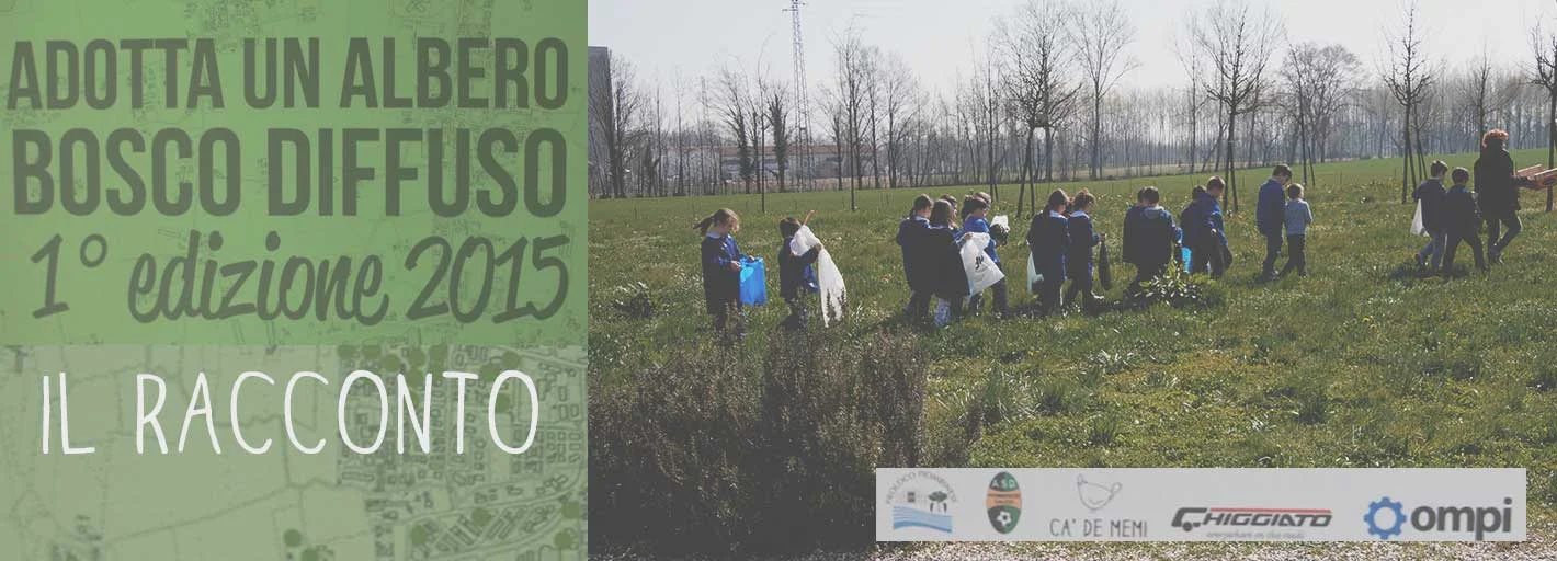 Nasce il Bosco Diffuso a Piombino Dese: ad ogni bambino la sua pianta
