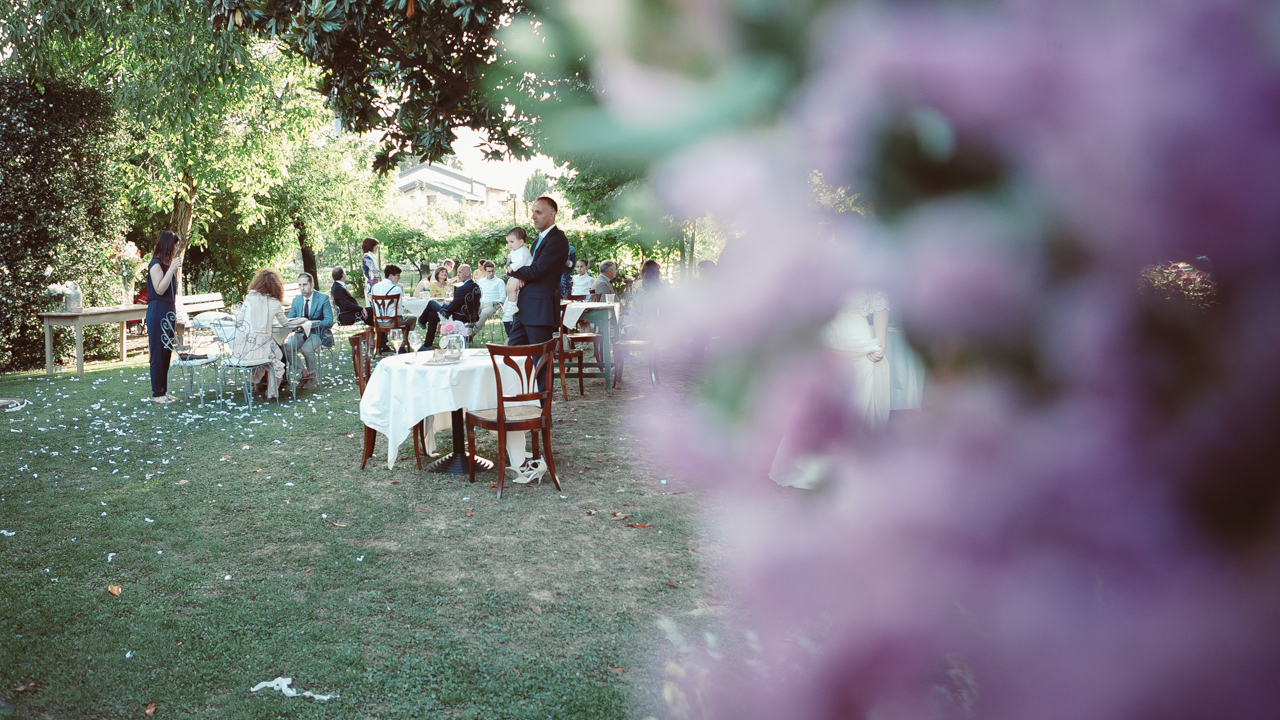 Tavolini in giardino