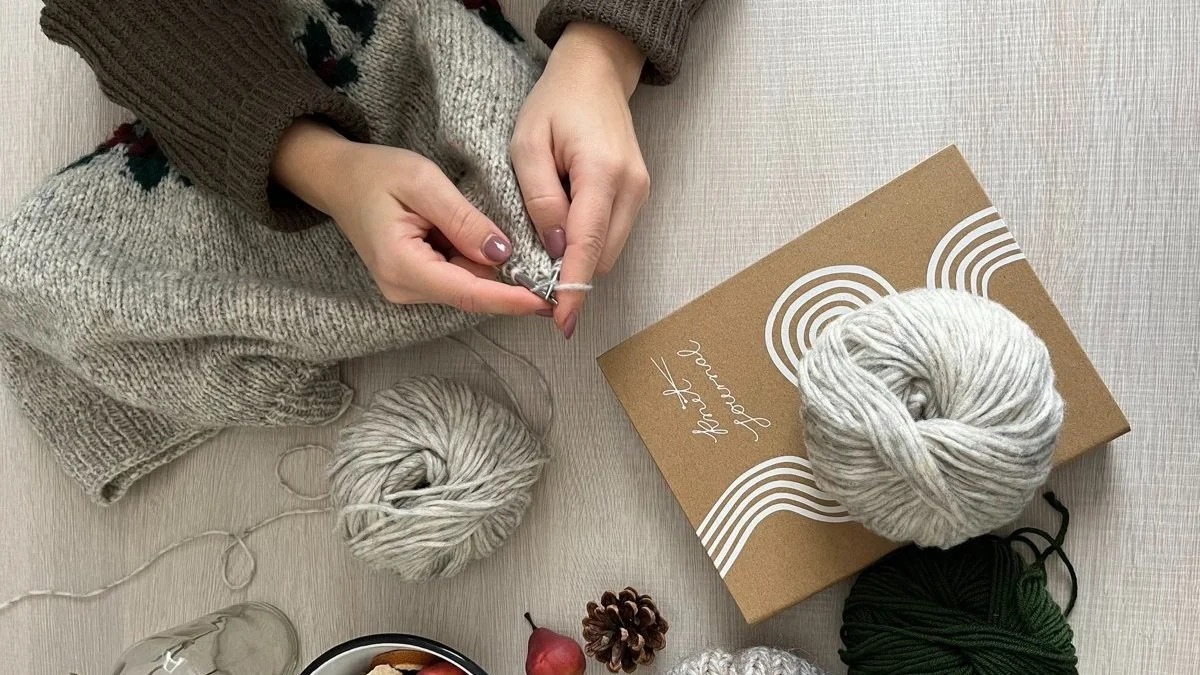 Workshop di Maglia davanti alla stufa 