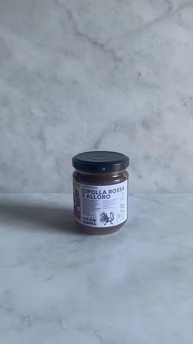 Confettura di Cipolla Rossa e Alloro