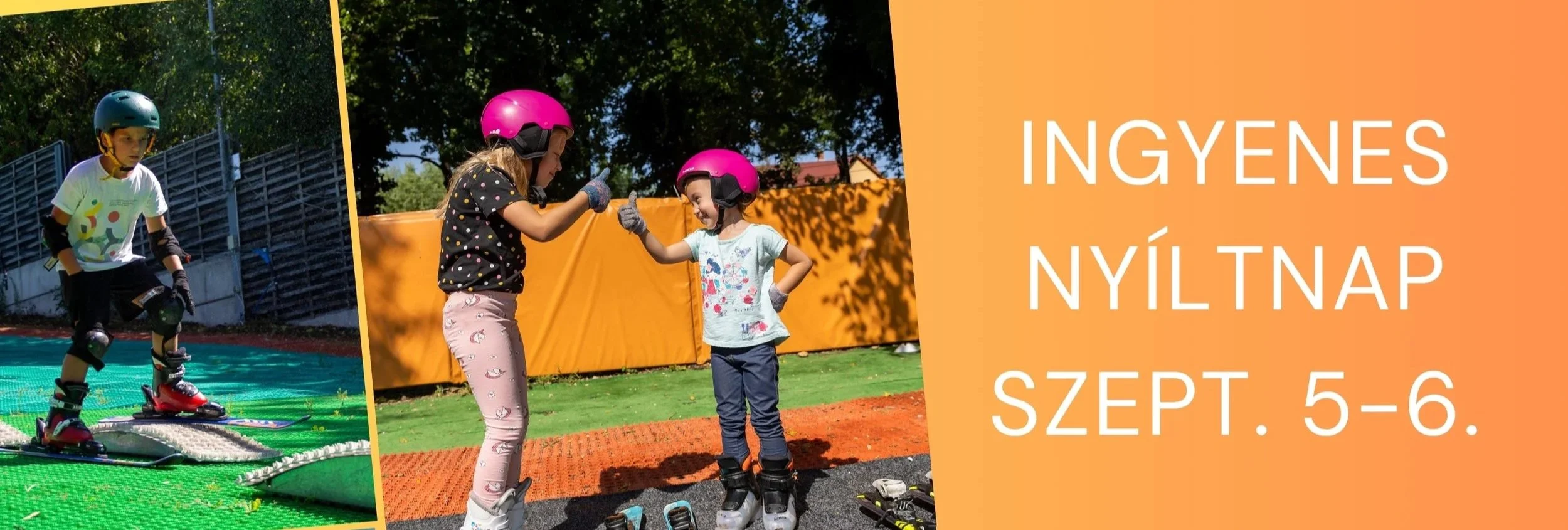 Nyílt napok a síiskolában! Szeptember 5-6.