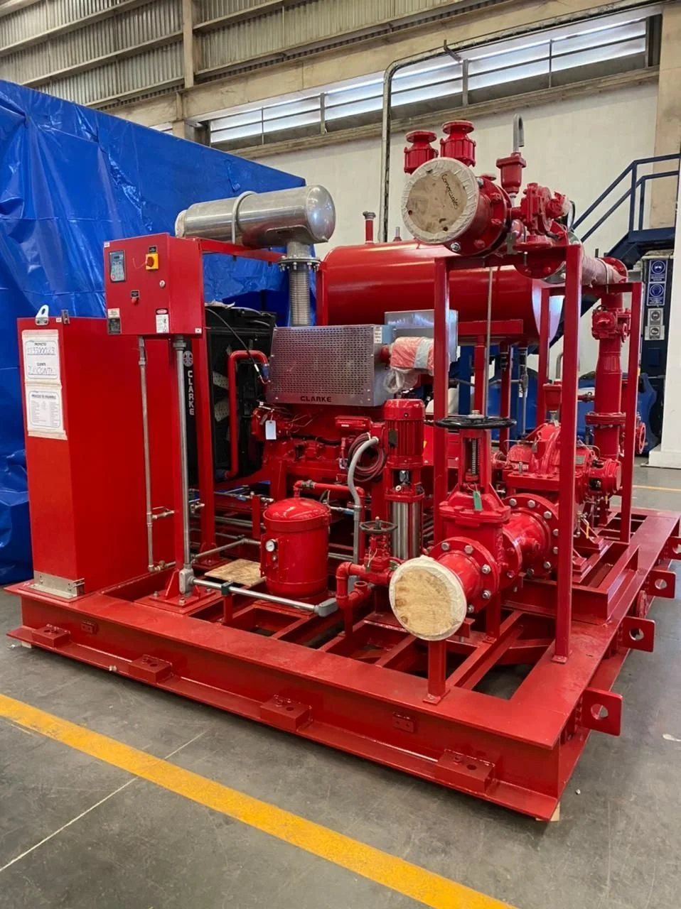 Global fire protection projects map InControl Systems Canada