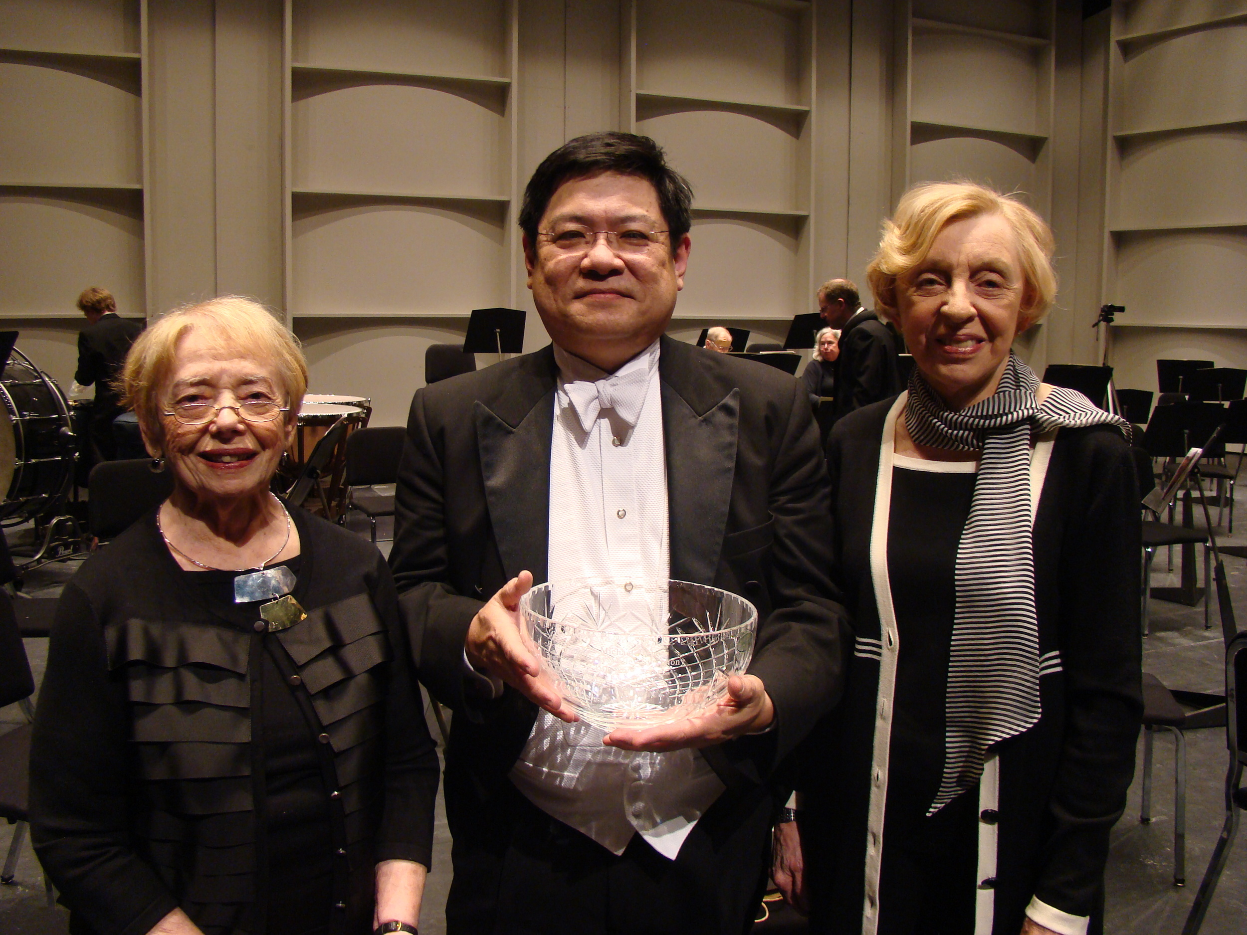 Dotty Rigby (L); Michael Jinbo (M); Lynn Sidehamer Brown (R)