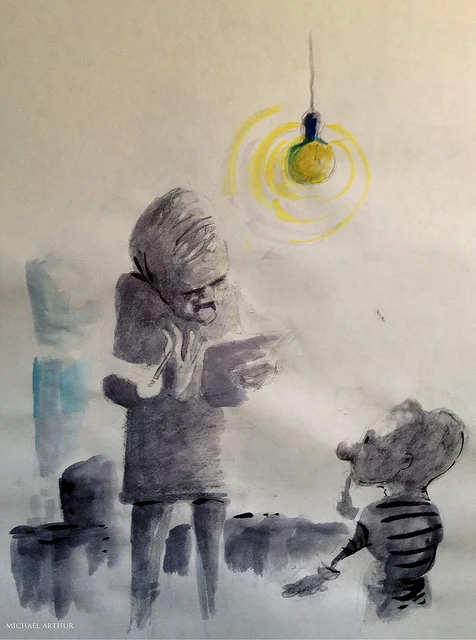 Sketchbook page on Flickr.