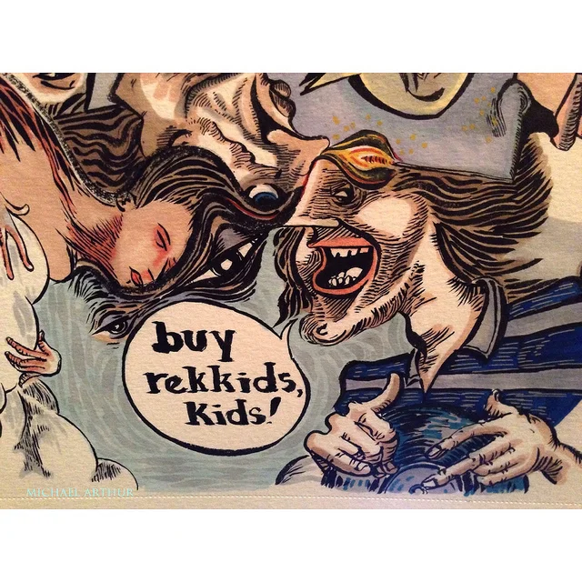 Detail of a larger drawing on Flickr.