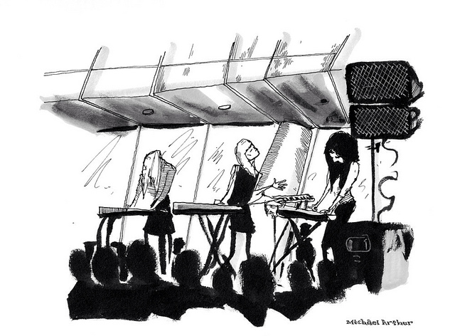 Au Revoir Simone at The Brooklyn Museum on Flickr.