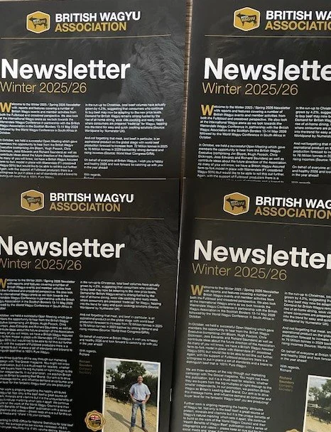 WINTER 2025/26 BRITISH WAGYU NEWSLETTER NOW AVAILABLE